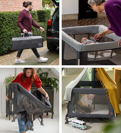 Maxi-Cosi 여행용 유아용 침대 - 3-in-1 - Swift - Beyond Graphite