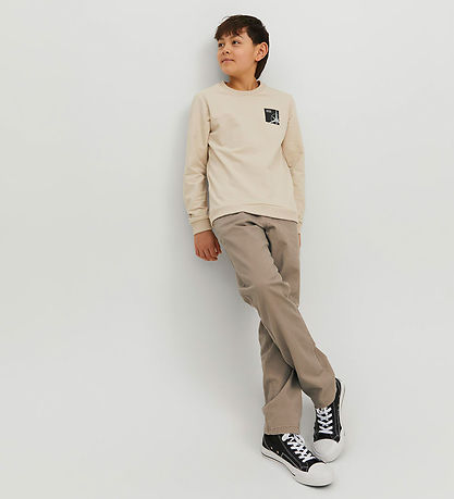 Jack & Jones Byxor - Nej - JpstMarco JjDave - Beige