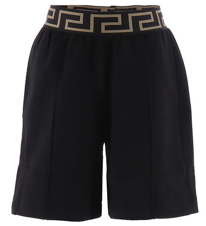 Versace Sweat Shorts - Black w. Gold