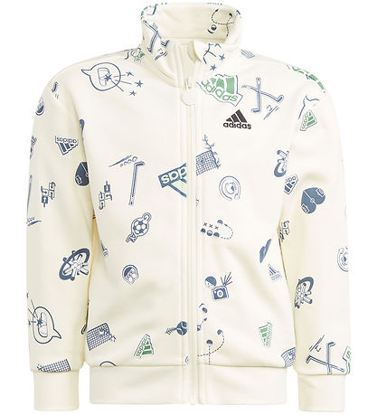 adidas Performance Sweat Set - LK BLUV TS - White/Green