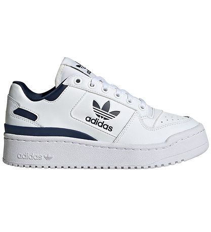 adidas Originals Shoes - FORUM Ball J - White/Blue