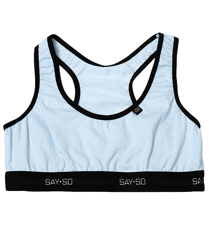 Say-So Top - Light blue