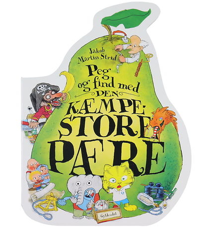 Forlaget Gyldendal Book - Point and Find the Giant Pear - Danish