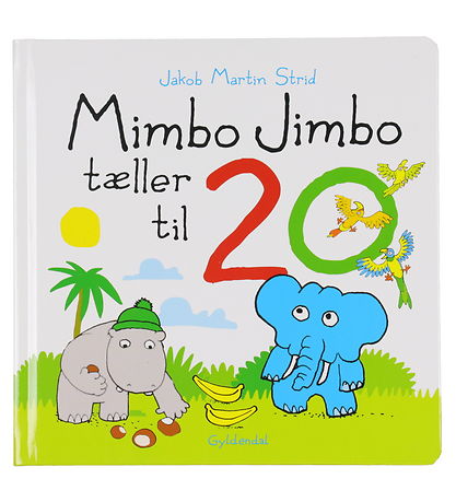 Forlaget Gyldendal Bók - Mimbo Jimbo telur upp að 20 - Danskur