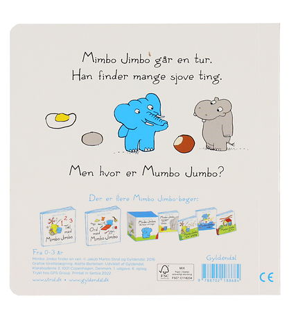 Forlaget Gyldendal Book - Mimbo Jimbo Finds A Friend - Danish