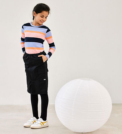 Name It Skirt - NkfBine Midi Twill - Black