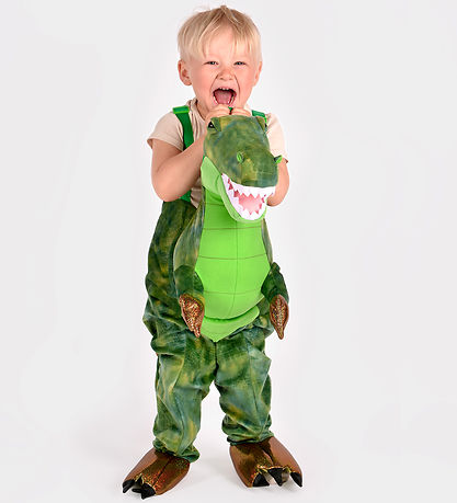 Den Goda Fen Kostüm - Einspringen Dinosaur - T-Rex