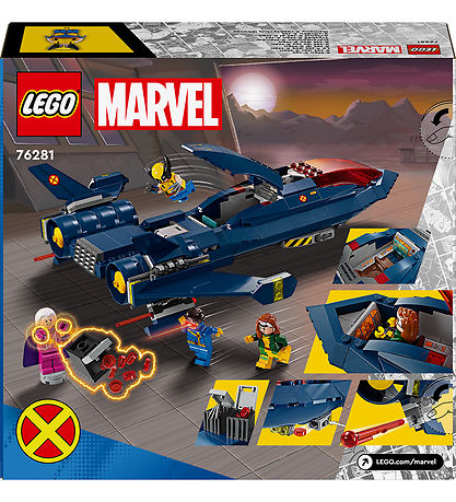 LEGO® Marvel - X-Men X-Jet 76281 - 359 Parts