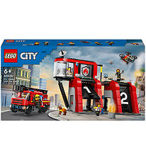 LEGO® City - Fire Station with Fire Truck 60414 - 843 Parts