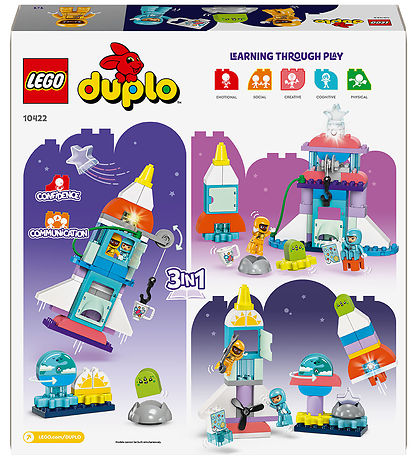LEGO® DUPLO - 3in1 Space Shuttle Adventure 10422 - 58 Parts