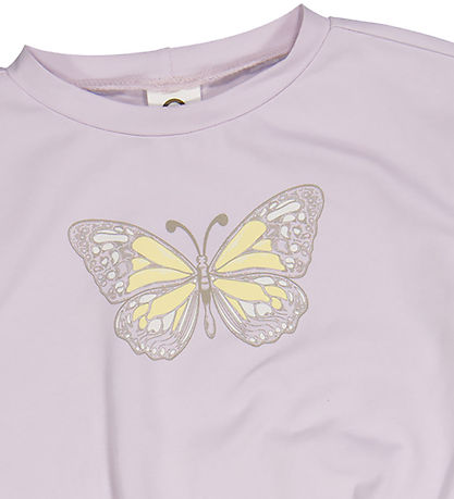 Müsli T-shirt - Crocus - Orchid w. Print