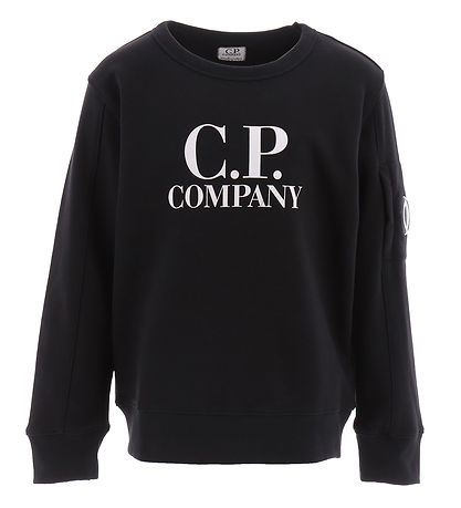Sweat-shirt C.P. Company - Noir av. Imprimé