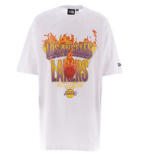 New Era T-shirt - NBA - Lakers - White
