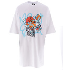 New Era T-shirt - NE Spray Graphc - White