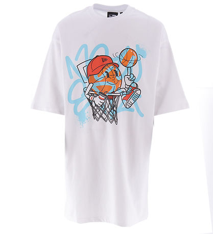 New Era T-shirt - NE Spray Graphc - White