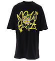 New Era T-shirt - NE Spray Graphc - Black