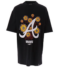 New Era T-shirt - Floral - Black