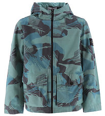 Veste Stone Island - Émeraude av. Imprimé