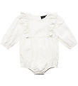 Sofie Schnoor Body l/ä - Antique White m. Rüschen