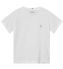 Les Deux T-shirt - Nørregaard - White/Orange