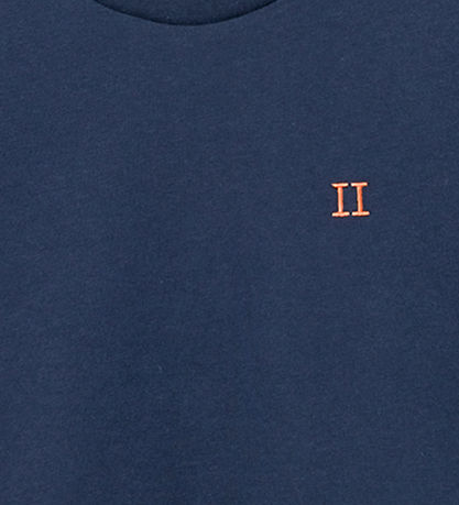 Les Deux T-skjorte - Nørregaard - Noos - Dark Navy/Oransje