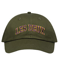 Les Deux Caps - Blake Dad - Forrest Green/Dusty Plum
