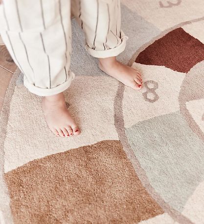 OYOY Rug - Nautilus - 112x100 cm - Multi