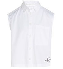 Calvin Klein Hemd - Monogramm aus - Bright White