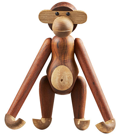 Kay Bojesen Wooden figure - Monkey - Medium - Teak/Limba