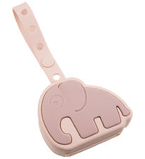 Done by Deer Pacifier holder - Elphee - 18x9x5 cm - Powder