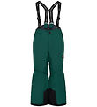 LEGO® Wear Ski Pants w. Suspenders - LWPowai 708 - Dark Green