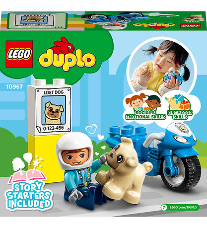 LEGO® DUPLO® - Police Motorcycle 10967 - 5 Parts