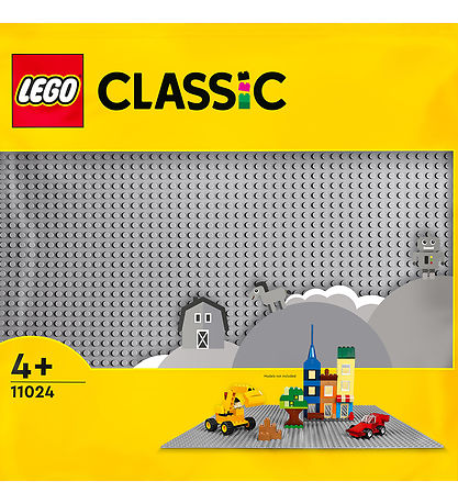 LEGO® Classic+ - Gray Baseplate - 11024
