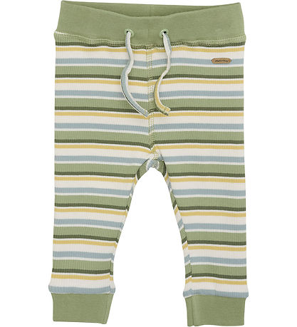 Minymo Trousers - Rib - Reseda