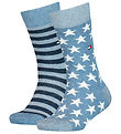 Tommy Hilfiger Socken - 2er-Pack - Sterne Ente Streifen - Jeans