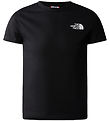 The North Face Stuttermabolur - Simple Dome - Svart
