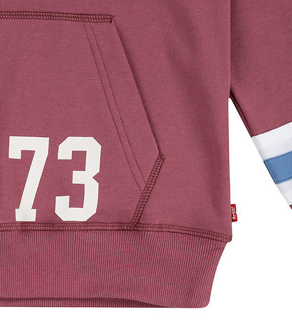 Levis Hoodie - Stripe on Sleeve - Roan Rouge