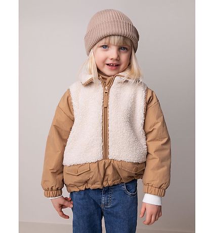 MarMar Fleece Jacket - Odys - Cumin Block