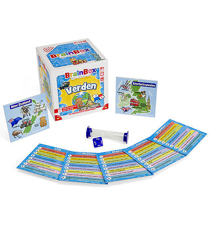 Asmodee - Brainbox Memory Game - World