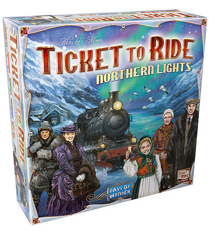 Asmodee - Ticket to Ride Board Game - Northern Lights - Nordic
