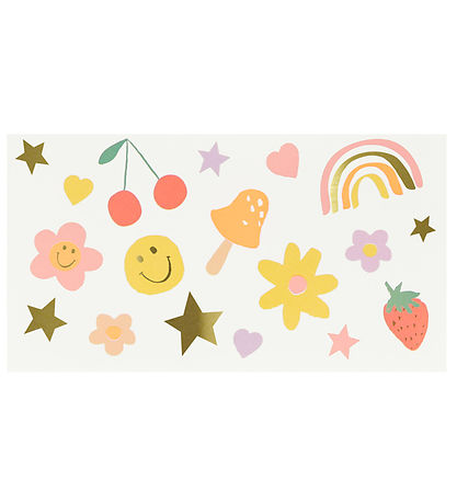 Meri Meri Tattoos - Happy Faces