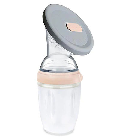 Haakaa 모유 펌프 포함 뚜껑 - 160ml - 복숭아색