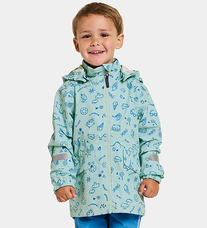Didriksons Sommerjacke - Norma - Doodle Pale Minze