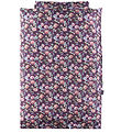 Nørgaard Madsens Bedding - Baby - Plum w. Flowers