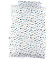 Nørgaard Madsens Bedding - Baby - White w. Cars