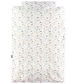Nørgaard Madsens Bedding - Baby - White w. Little Panda/Leaves