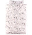Nørgaard Madsens Bedding - Baby - White w. Pink Flowers