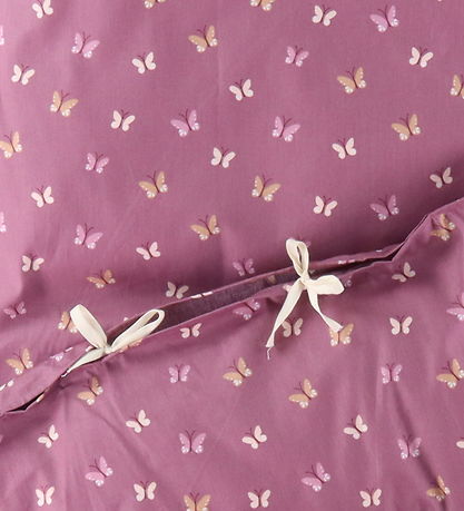Literie Nørgaard Madsens - Bébé - Mauve av. Papillons