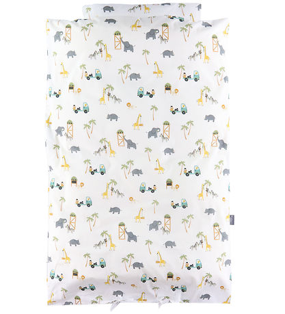 Nørgaard Madsens Bedding - Junior - White w. Safari Animal