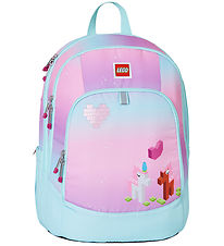 LEGO® Iconic Sparkle School Backpack - Blue/Pink